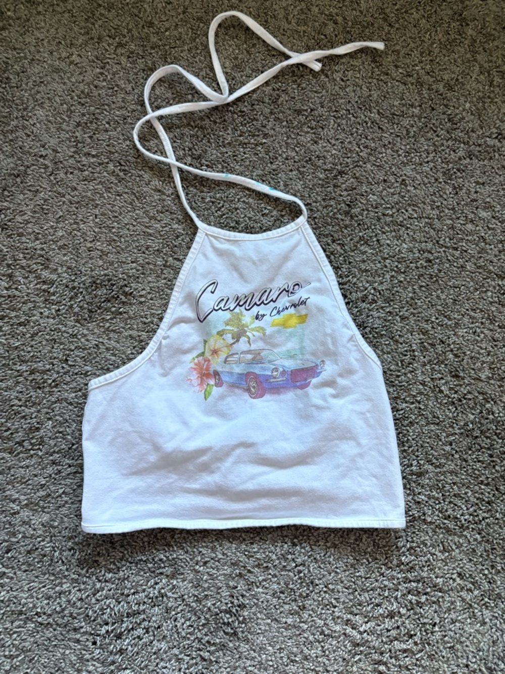 Chemistry White Graphic Logo Tee